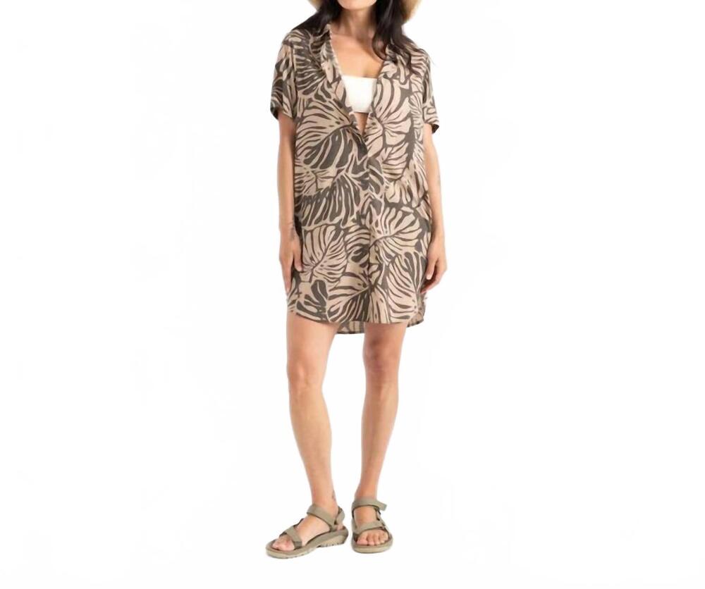NEW ROARK bless up dress in khaki